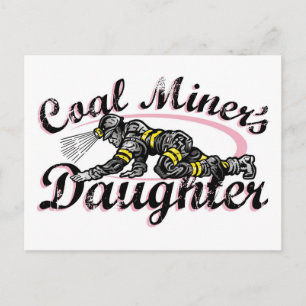 coal miner's daughter postcard