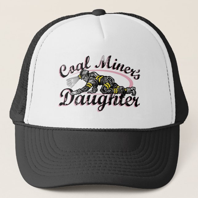 coal miner's daughter trucker hat (Front)