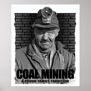 COAL MINING POSTER
