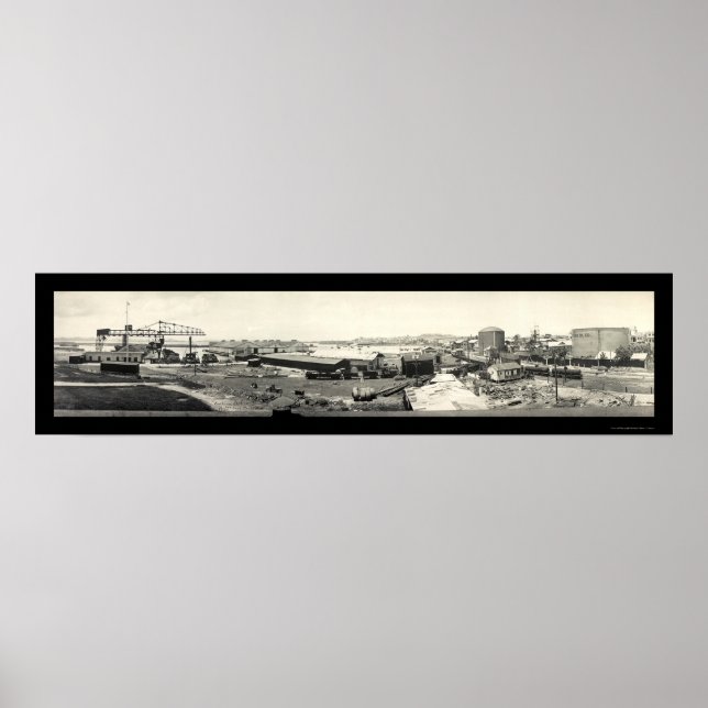 Coal Oil Puerto Rico Photo 1919 Poster (Front)