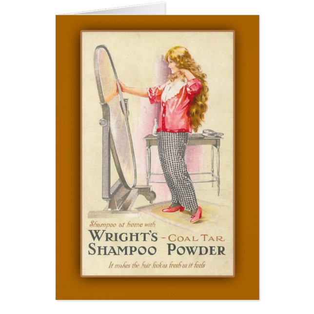 Coal Tar Shampoo Powder Art Cards (Front)