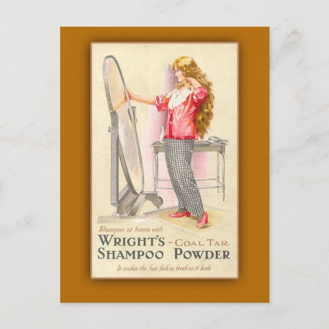 Coal Tar Shampoo Powder Art Cards (Front)