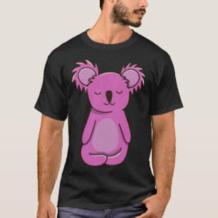 coala koala cute australia funny yoga pose 1 T-Shirt