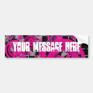 COAlitionz. Customisable Message. Bumper Sticker