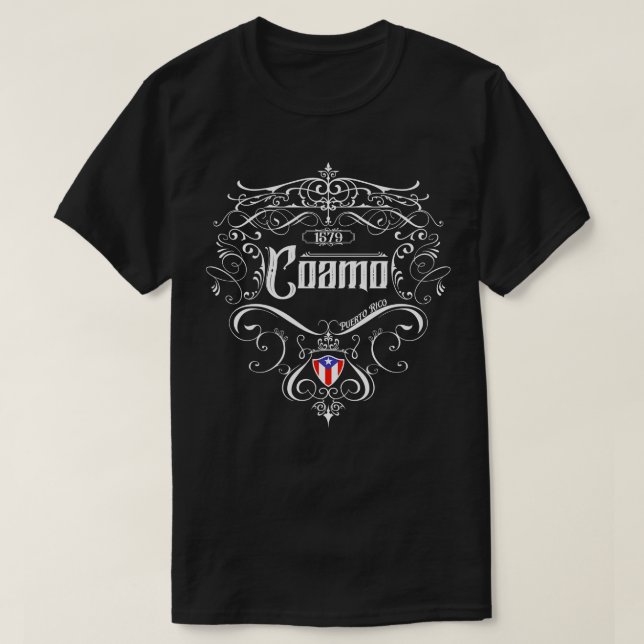 Coamo Vintage design T-Shirt (Design Front)