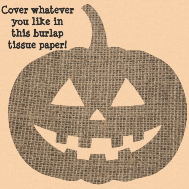 Coarse dark burlap tissue paper (Creator Uploaded)