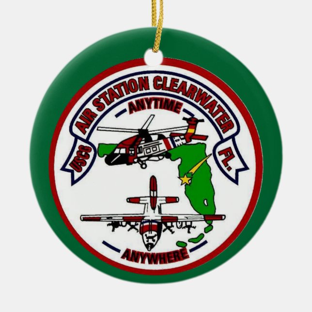 Coast Air Station Clearwater Christmas Ornament (Front)