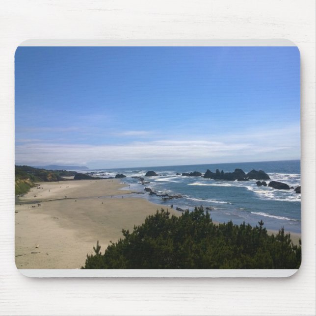 Coast at Seal Rock, Oregon Mouse Pad (Front)