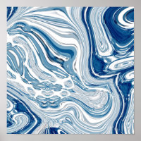 coast beach nautical waves watercolor blue swirls