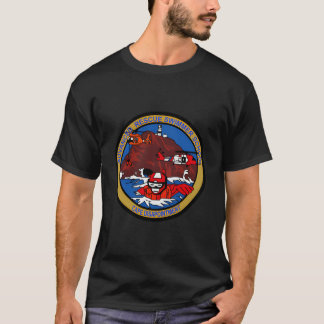 Coast Guard Advanced Rescue Swimmer School Badge T-Shirt