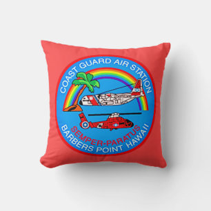 Coast Guard Air Station Barbers Point Hawaii Cushion