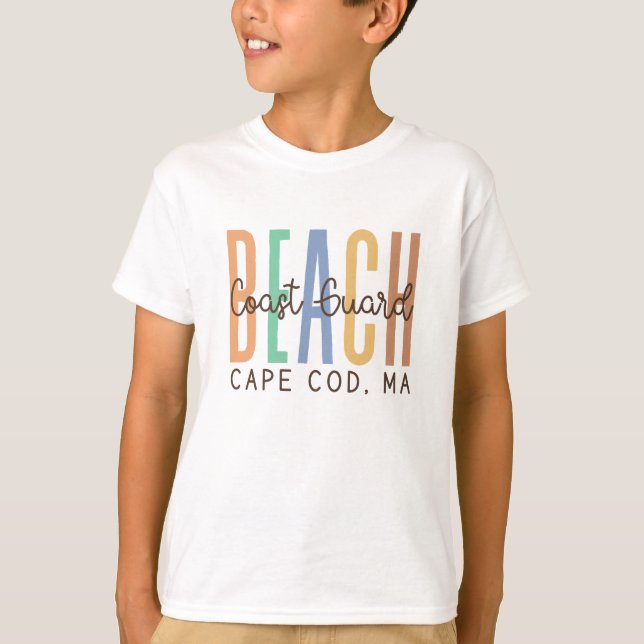 Coast Guard Beach Cape Cod MA (Sands) T-Shirt (Front)