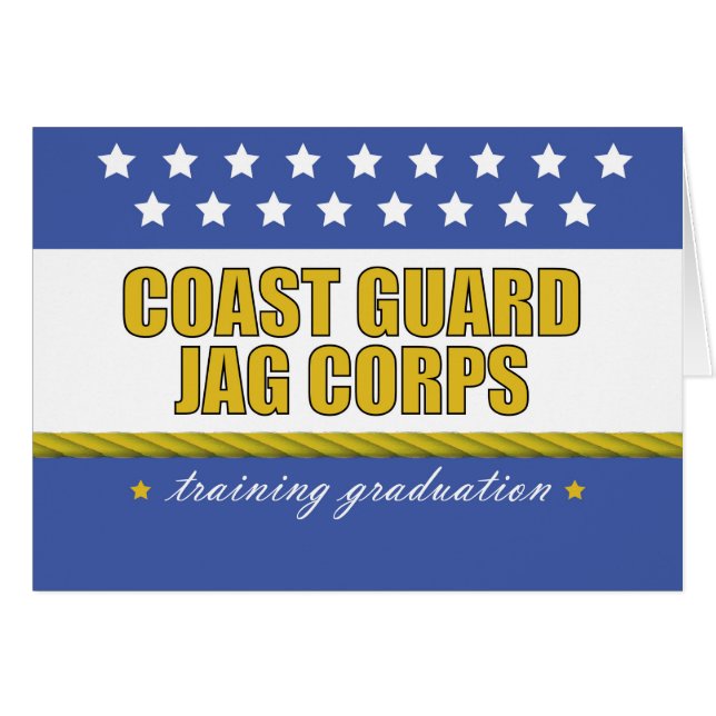 Coast Guard JAG Corps Training Graduation (Front Horizontal)