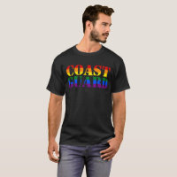 Coast Guard Rainbow LGBT Pride Military T-Shirt