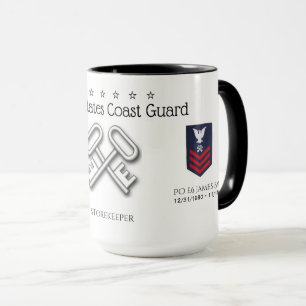 COAST GUARD - STOREKEEPER - PO E6 MUG