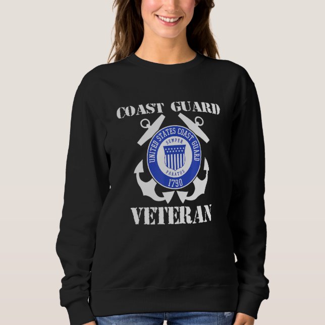Coast Guard Veteran Sweatshirt (Front)