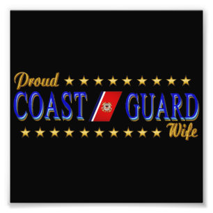 Coast Guard Wife Photo Print