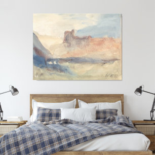  Coast near Tunis Canvas Print