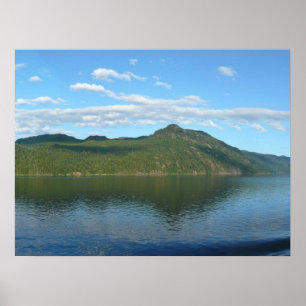 Coast of British Columbia in Scenic Canada Poster