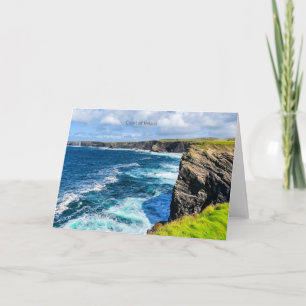 Coast of Ireland, photograph, Card