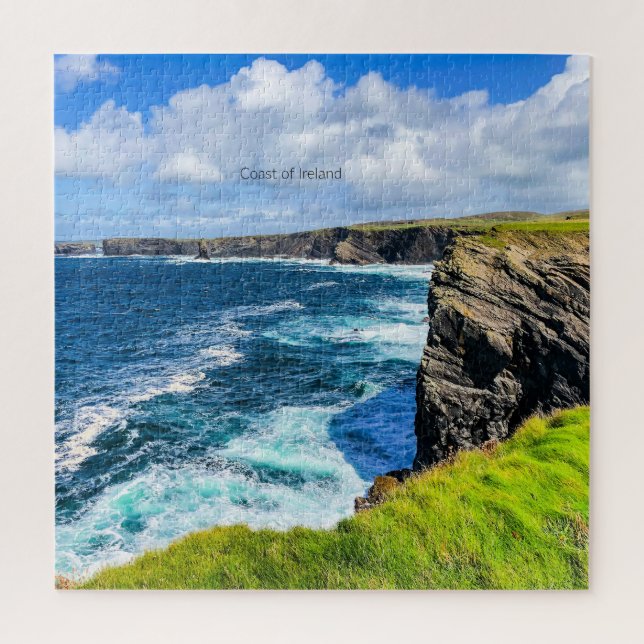 Coast of Ireland, photograph, Jigsaw Puzzle (Vertical)