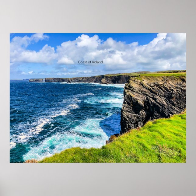 Coast of Ireland, photograph, Poster (Front)