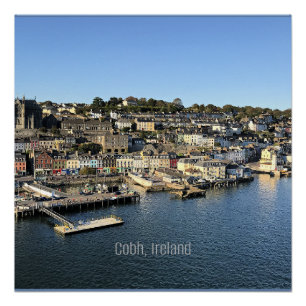 Coast of Ireland, photograph, Poster