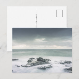 Coast of Lofoten Island Norway Holiday Postcard