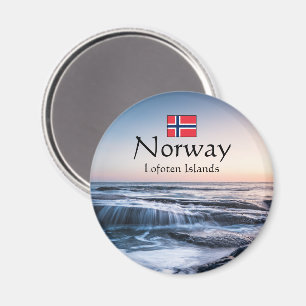 Coast of Lofoten Norway Magnet