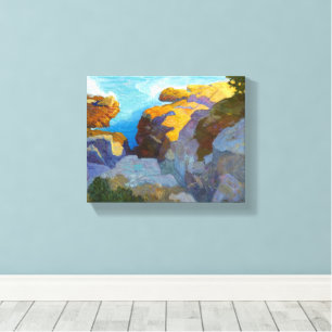 Coast of Maine by Newell Convers Wyeth Canvas Print