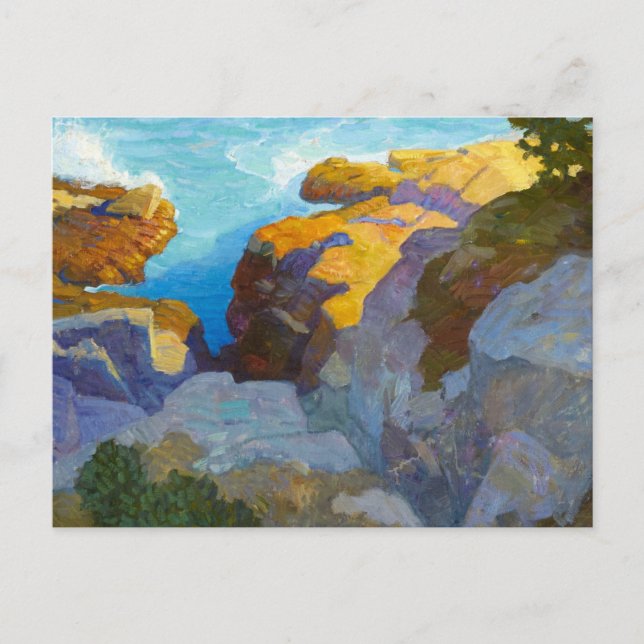 Coast of Maine by Newell Convers Wyeth Postcard (Front)