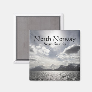 Coast of Norway Landscape Photo Magnet