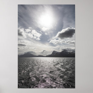 Coast of Norway Landscape Photo Poster