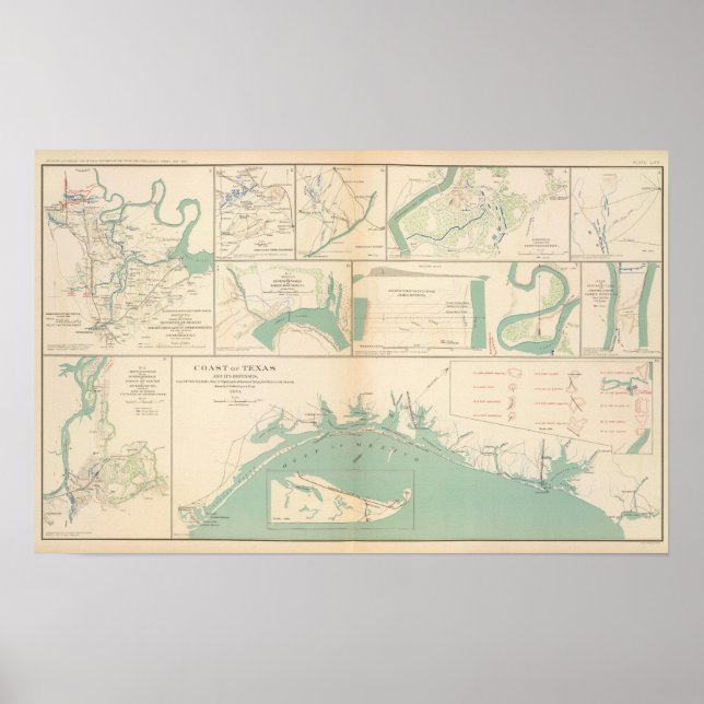 Coast of Texas Poster (Front)