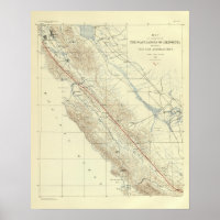 Coast Ranges showing San Andreas Rift