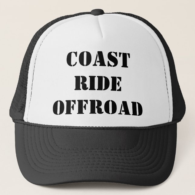 Coast Ride Offroad Trucker Hat (Front)