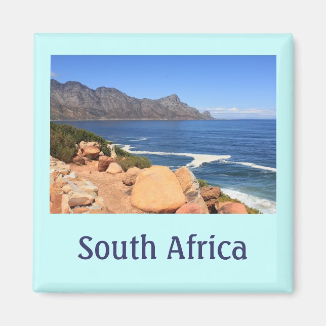 Coast Road to Cape Town, South Africa Magnet (Front)
