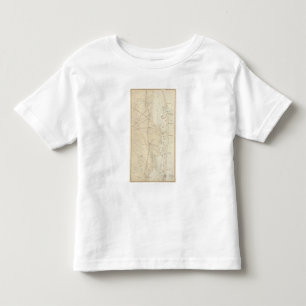 Coast section Barnegat Bay to Tuckerton Chart Map Toddler T-Shirt