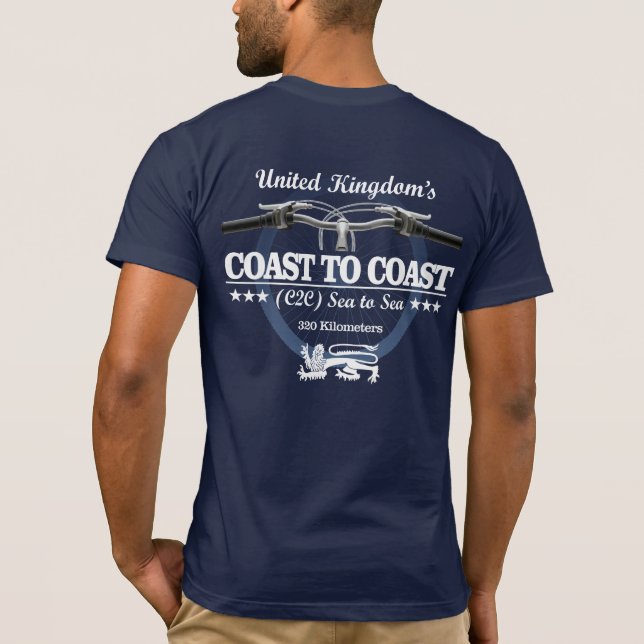 Coast to Coast C2C (H2) T-Shirt (Back)