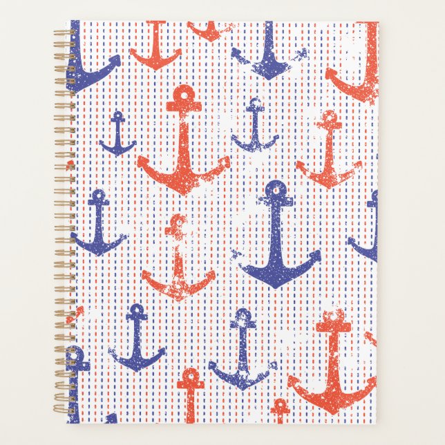 Coastal Americana Anchors Planner (Front)