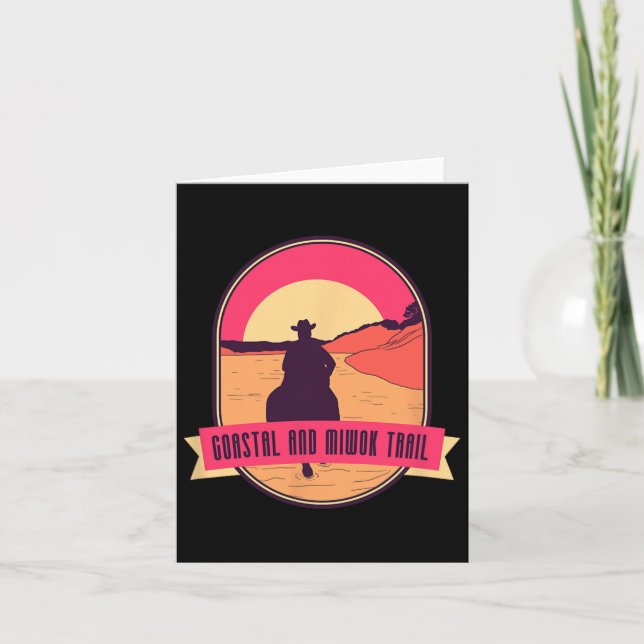 Coastal And Miwok Trail - Rodeo Beach Horseback Ri Card (Front)