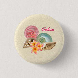 Coastal Arrangement 3 Cm Round Badge