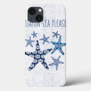 Coastal Art Vitamin Sea Please iPhone 13 Case