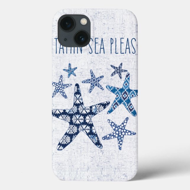 Coastal Art | Vitamin Sea Please Case-Mate iPhone Case (Back)