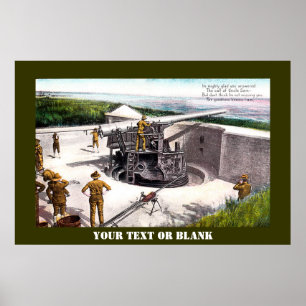 Coastal Artillery Poster