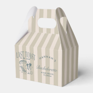 Coastal Bachelorette Cocktail Party Navy Favour Box
