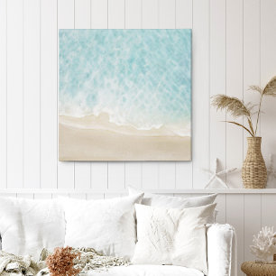Coastal Beach Sand Canvas Print