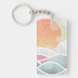 Coastal/Beach/sunny  Key Ring