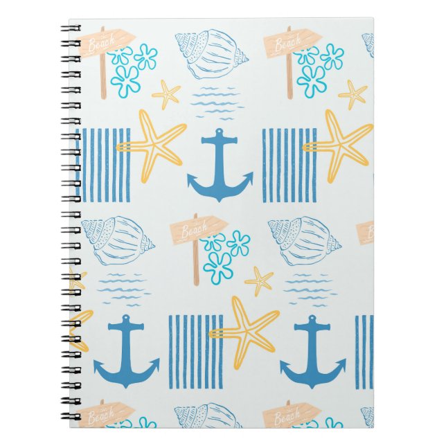  Coastal Blue Notebook (Front)