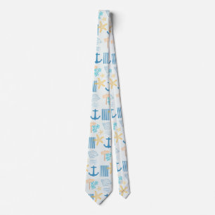 Coastal Blue Tie